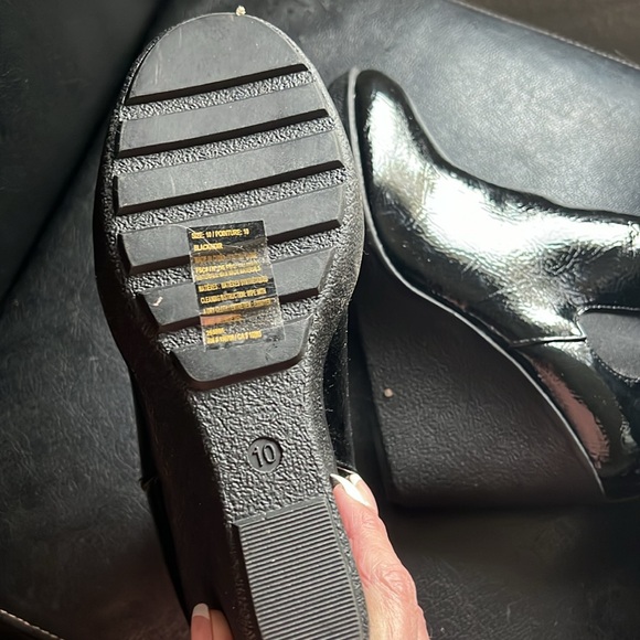 NWOT AVON MARK  Brand Patton leather Rain platform boots - Picture 4 of 5